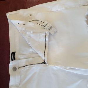 Express White shorts